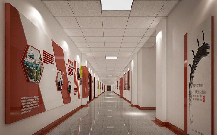 這樣設(shè)計(jì)校園走廊文化墻更有創(chuàng)意