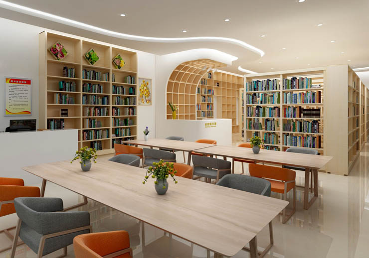 榆閱書香圖書館設(shè)計(jì)施工
