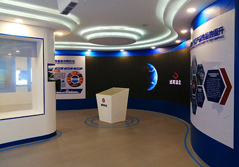 廣西防城港盛隆集團(tuán)展廳設(shè)計(jì)施工